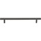 Jeffrey Alexander 192 mm Center-to-Center Brushed Pewter Square Dominique Cabinet Bar Pull 845-192BNBDL - alternate 6
